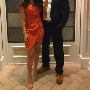 Orange Mini Dress 🍊